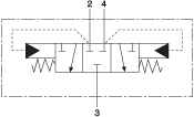 Sun DSFD hot oil shuttle valve with delayed shift